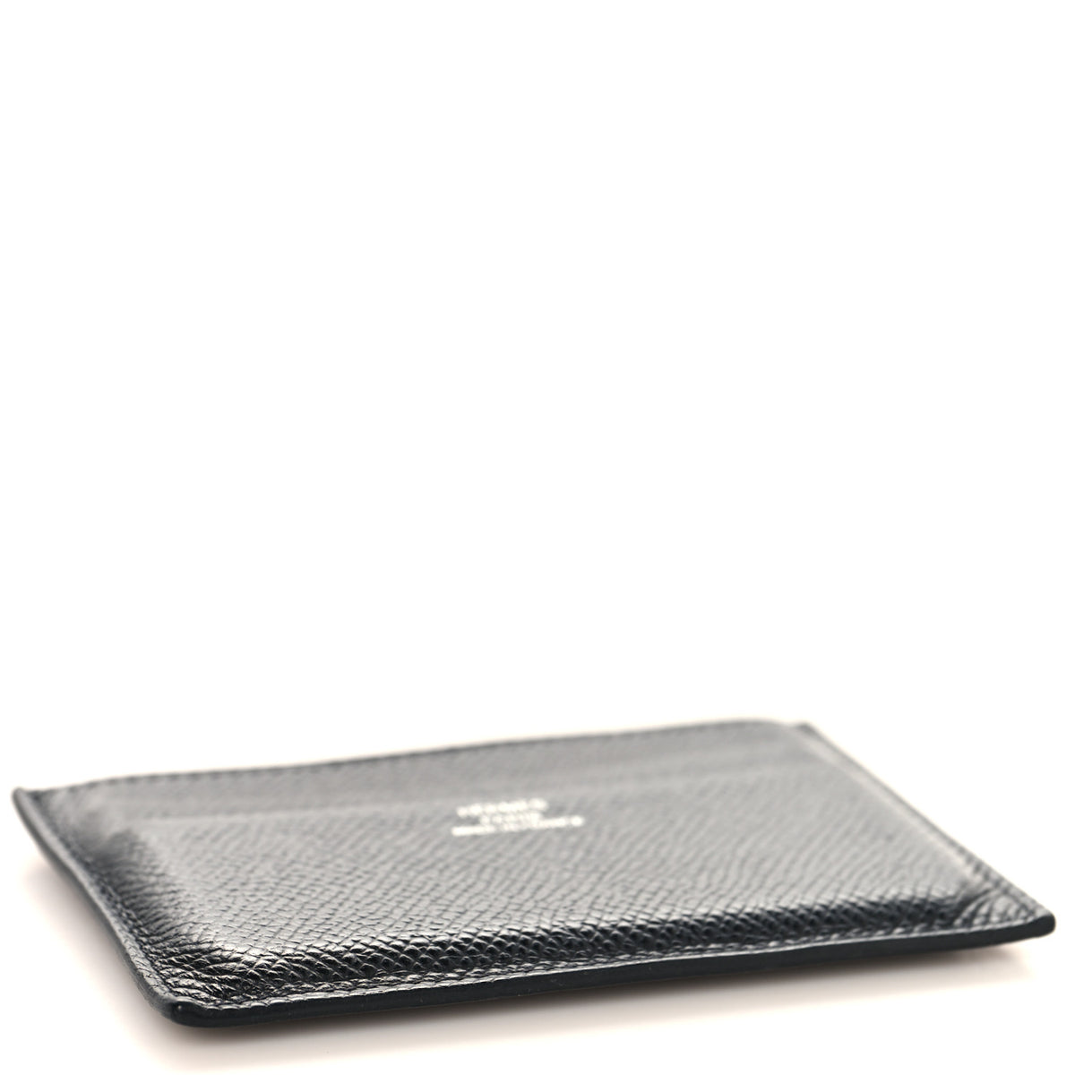 Hermes Epsom Citizen Twill Card Case Black 4 of 8