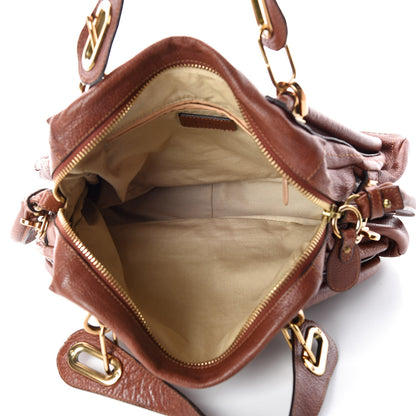 Chloe Calfskin Medium Paraty Brown Delight 6 of 15