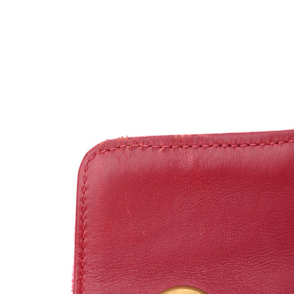 Gucci Velvet Matelasse Embroidered Mini GG Marmont Shoulder Bag Light Raspberry Rose 13 of 16