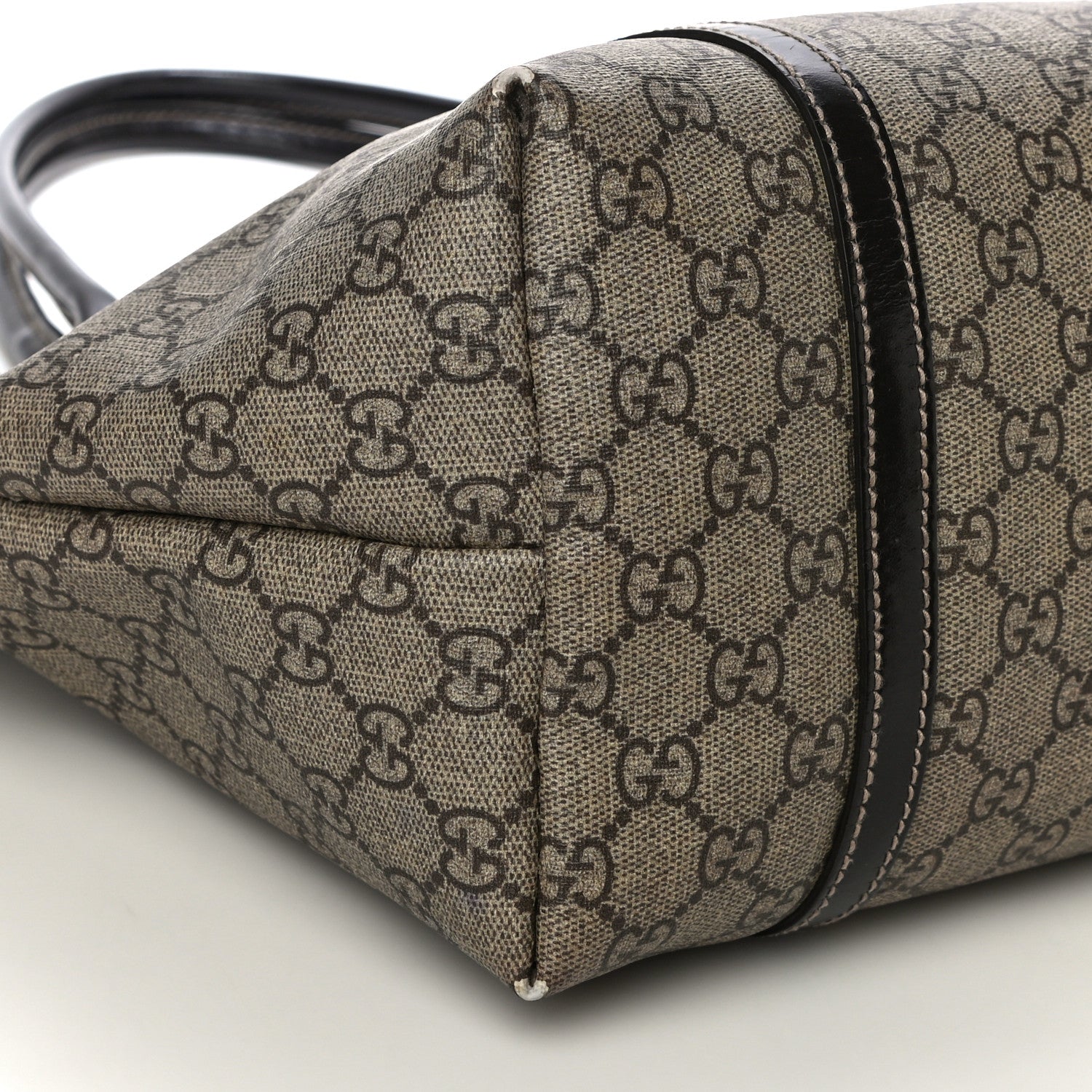 Gucci GG Plus Monogram Tattoo Heart Medium Joy Tote Dark Brown 9 of 20