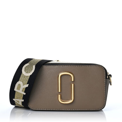 Marc Jacobs Saffiano Small Snapshot Camera Bag Sandcastle 1 of 9