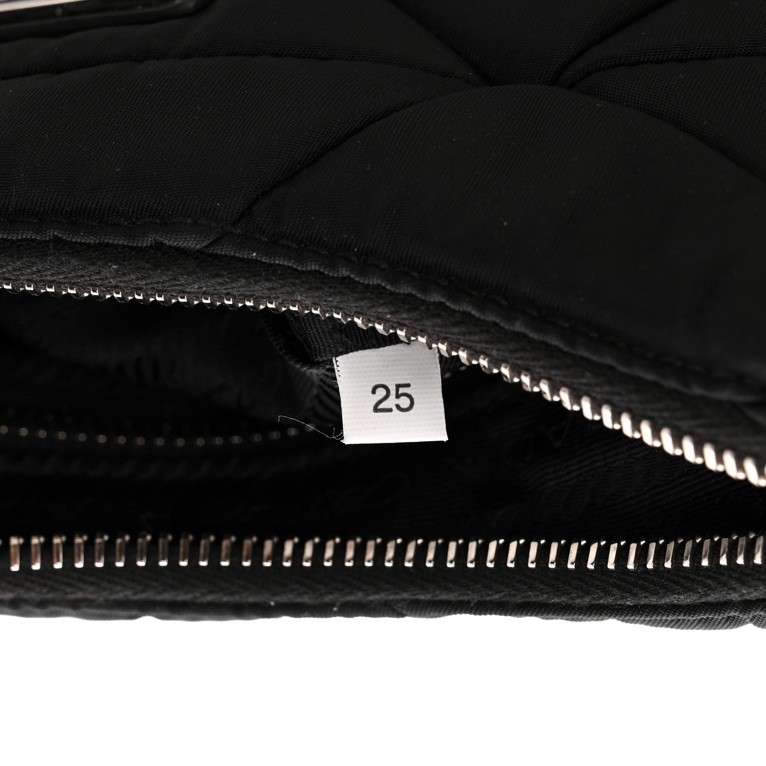 Prada Re-Nylon Triangle Padded Patchwork Shoulder Bag Black 7 of 10
