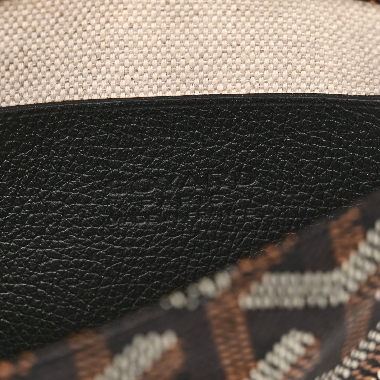 Goyardine Plumet Wallet Clutch Black