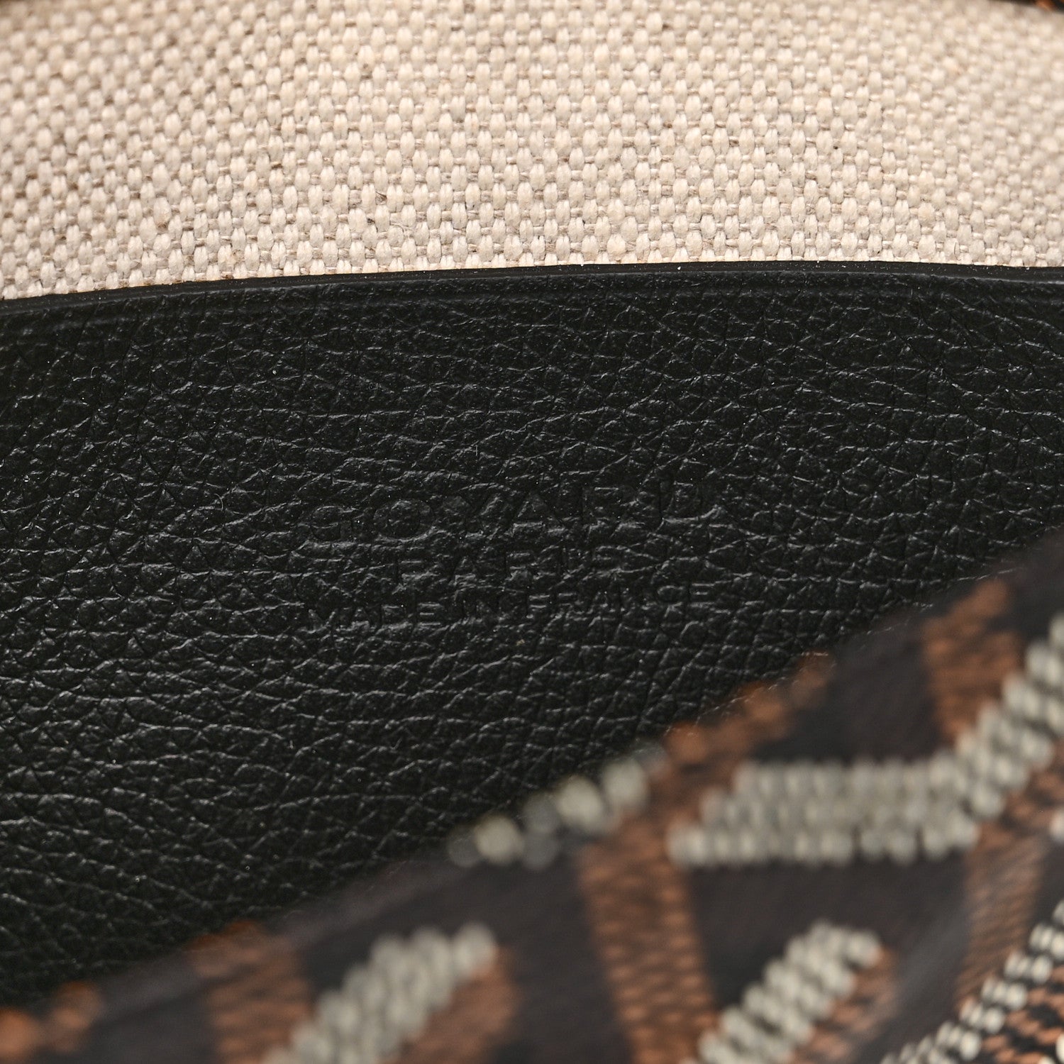 Goyard Goyardine Plumet Wallet Clutch Black 7 of 11