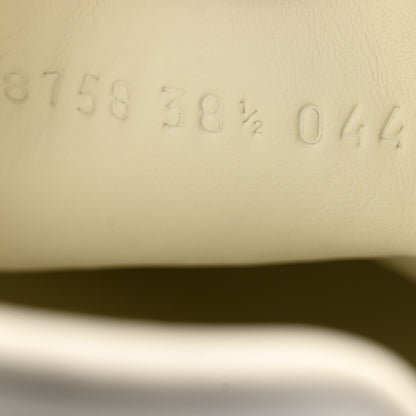 Gucci Calfskin Interlocking G Perforated Womens Ace Sneakers 38.5 White Grey Sky 8 of 9