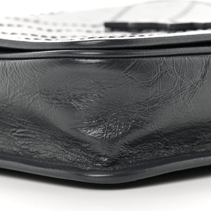 Saint Laurent Crinkled Calfskin Matelasse Monogram Niki Chain Wallet Fog 6 of 12