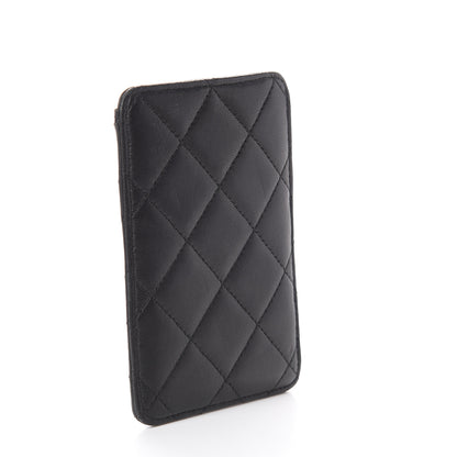 Chanel Lambskin Quilted iPhone Case Black 2 of 6