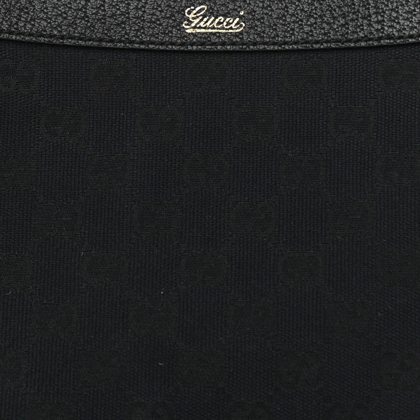 Monogram Abbey Shoulder Bag Black