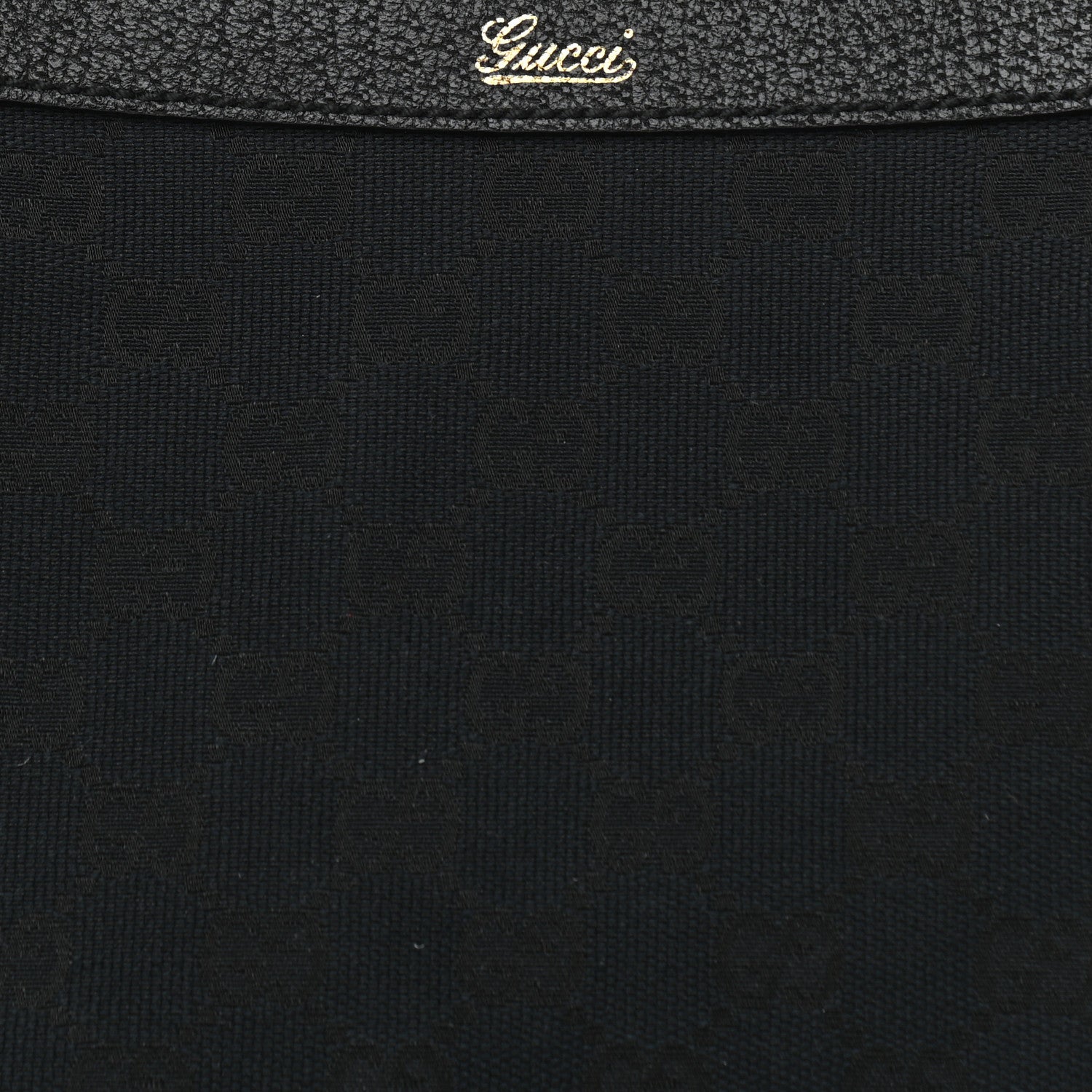 Gucci Monogram Abbey Shoulder Bag Black 7 of 9