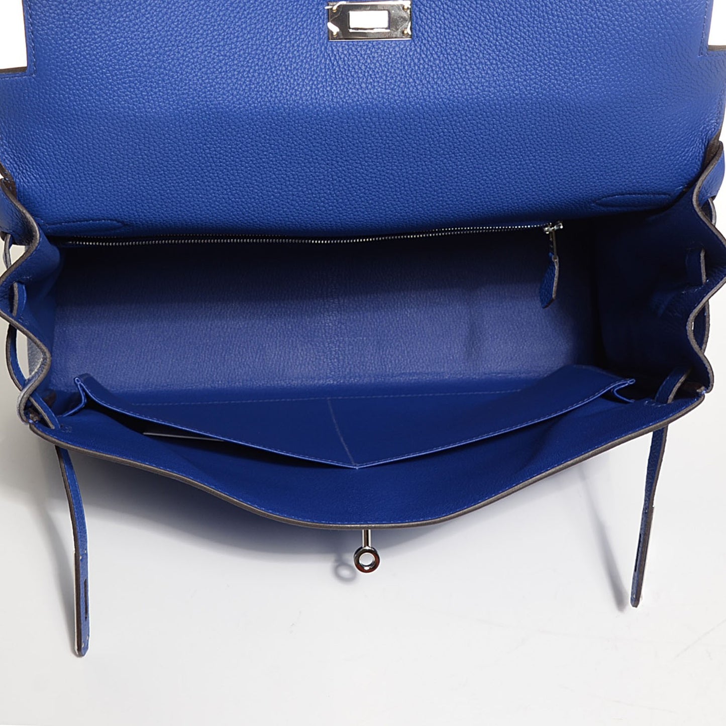 Togo Kelly Retourne 35 Bleu Electrique