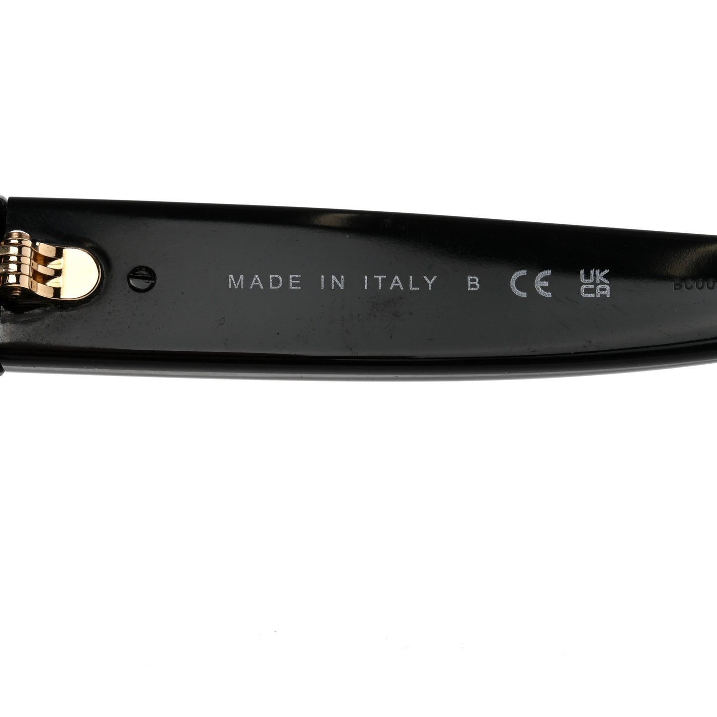 Acetate Square CC Heart Sunglasses 5478 Black