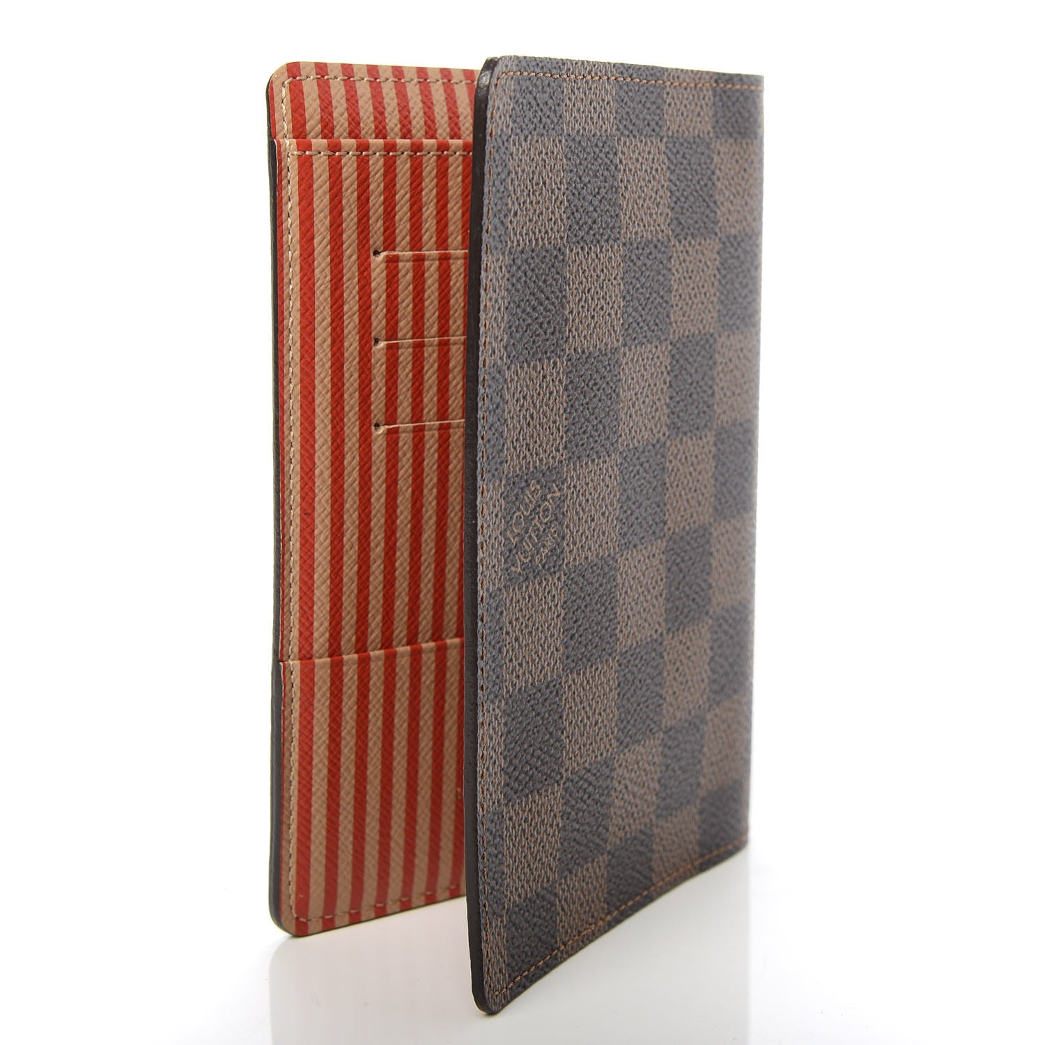 Louis Vuitton Damier Ebene Trunks and Locks Passport Cover 3 of 6