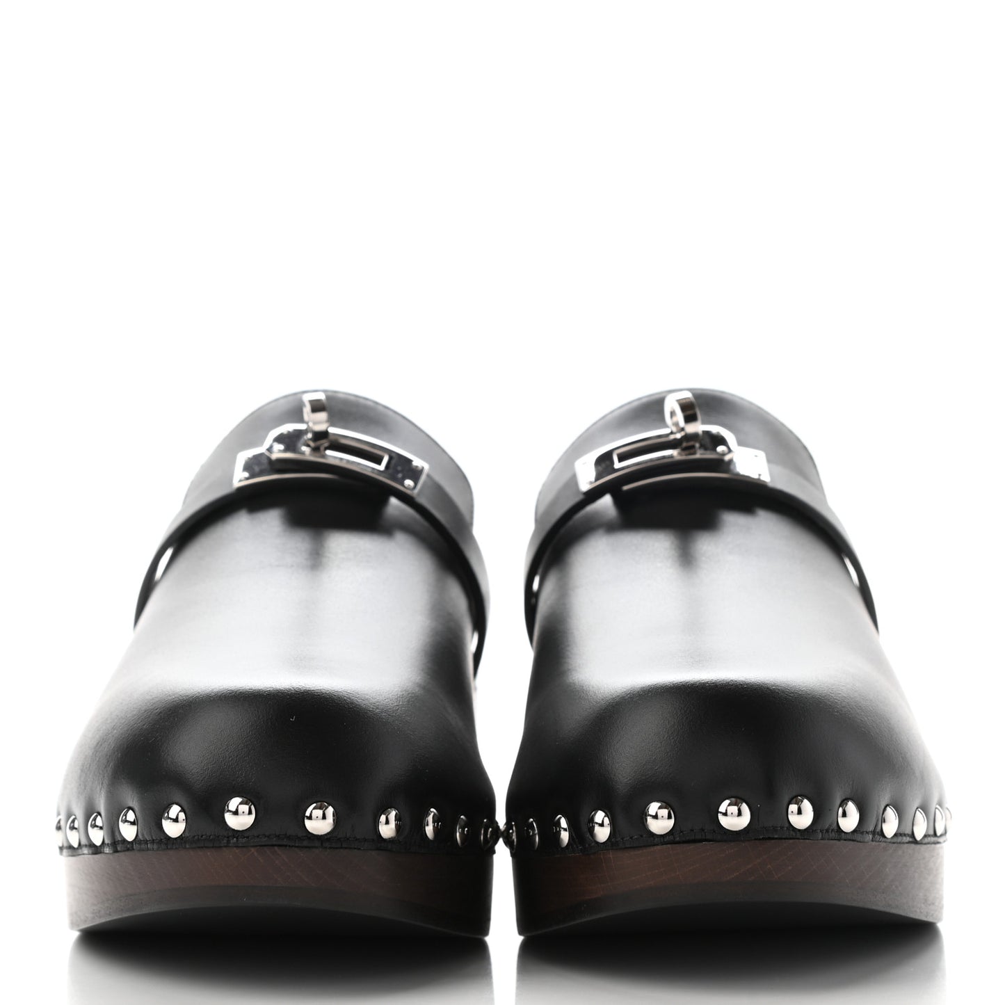 Calfskin Carlotta Mules 40 Black