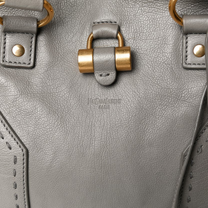 Saint Laurent Calfskin Large Muse Gray 10 of 20