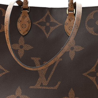 Louis Vuitton Reverse Monogram Giant Onthego GM 7 of 9