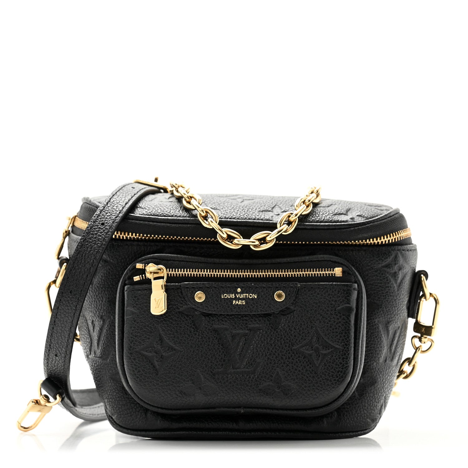 Louis Vuitton Empreinte Mini Bumbag Black 1 of 12