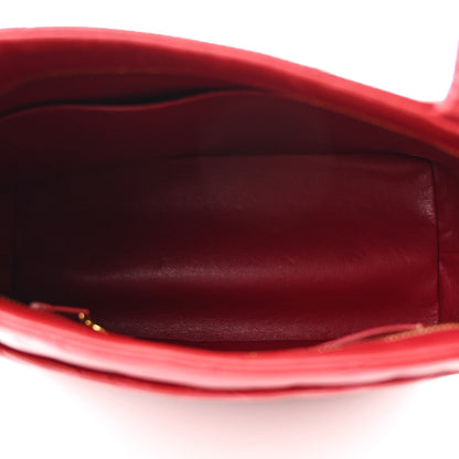 Chanel Lambskin Quilted Medallion Tote Red 5 of 12