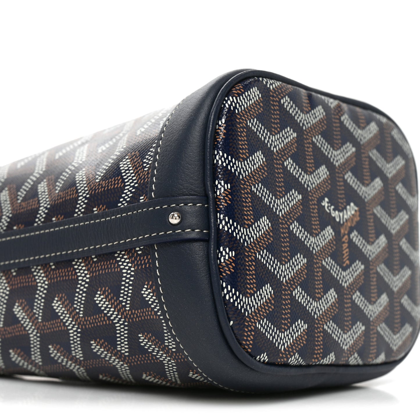 Goyardine Petit Flot Mini Bucket Bag Navy Blue