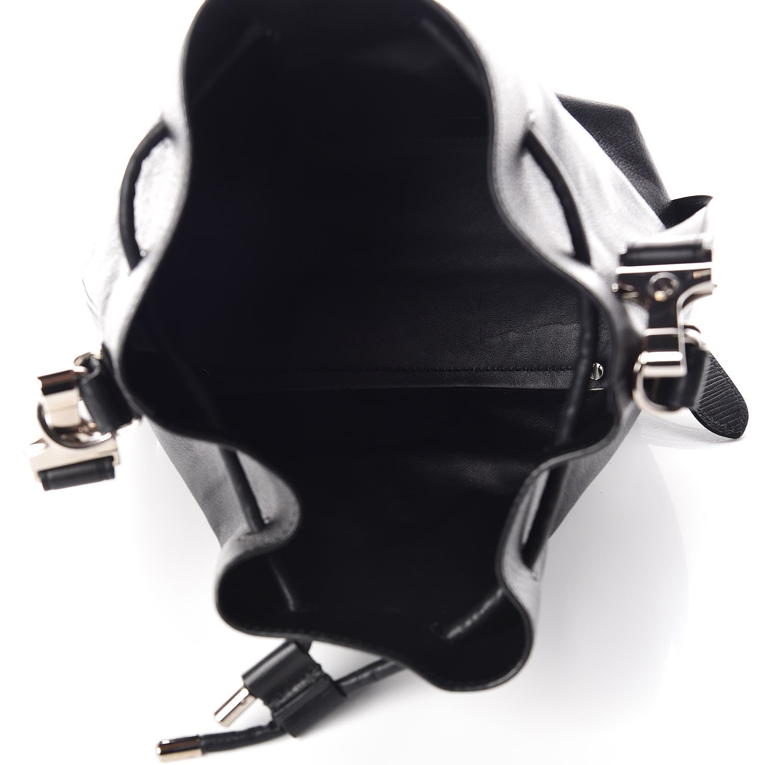 Proenza Schouler Calfskin Buffalo Medium Bucket Bag Black 5 of 13