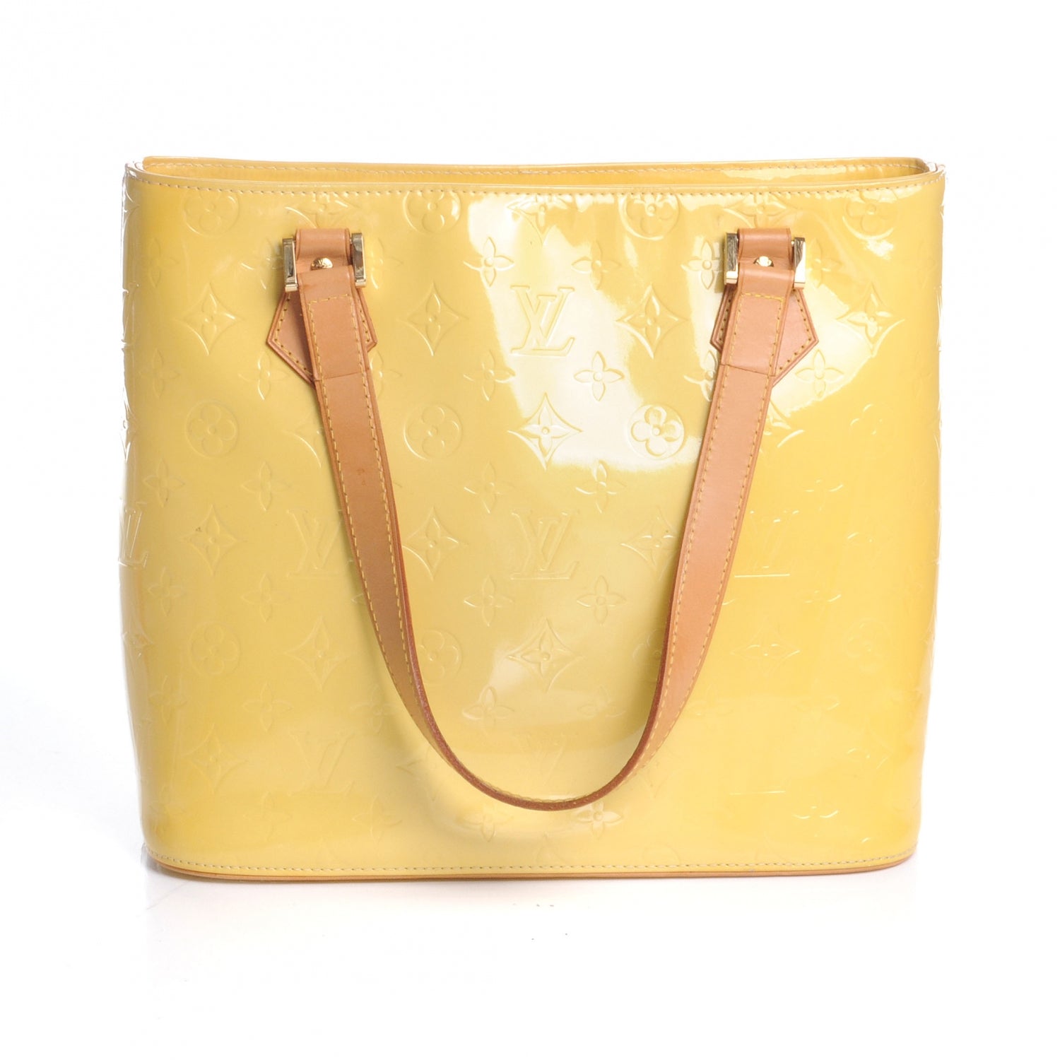 Louis Vuitton Vernis Houston Lime 1 of 8