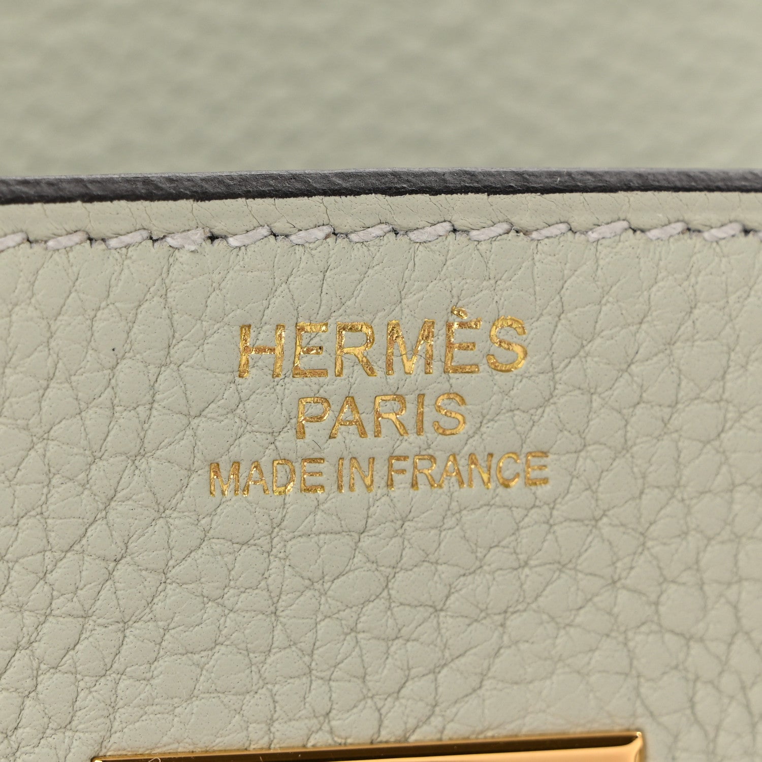 Hermes Togo Birkin 30 Gris Neve 6 of 12
