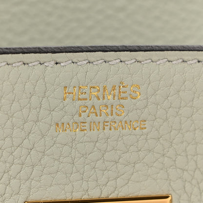 Hermes Togo Birkin 30 Gris Neve 6 of 12