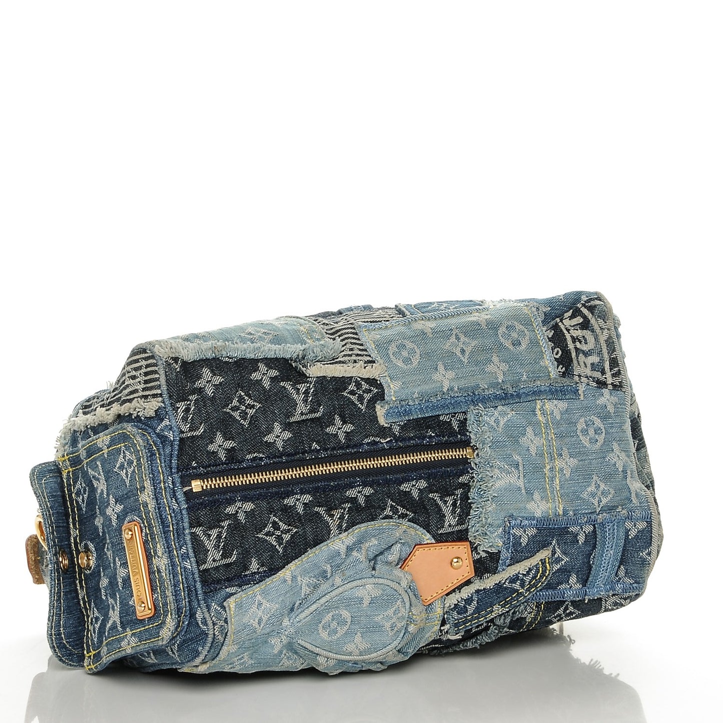 Denim Patchwork Speedy 30 Blue