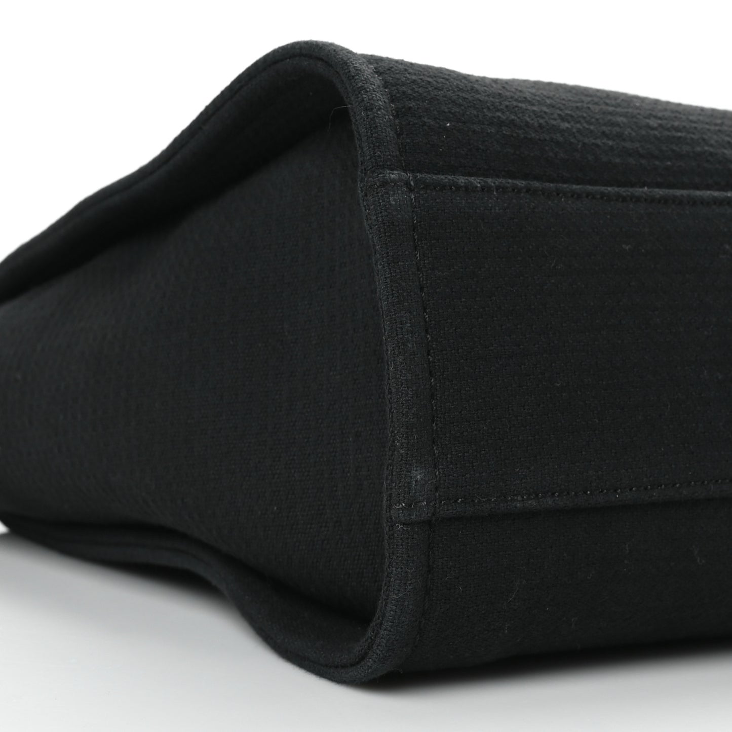 Mixed Fibers Small Deauville Tote Black
