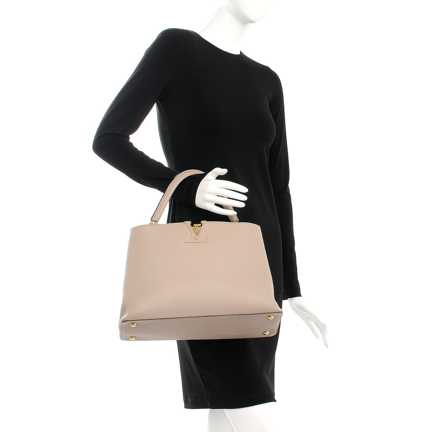 Taurillon Capucines MM Galet