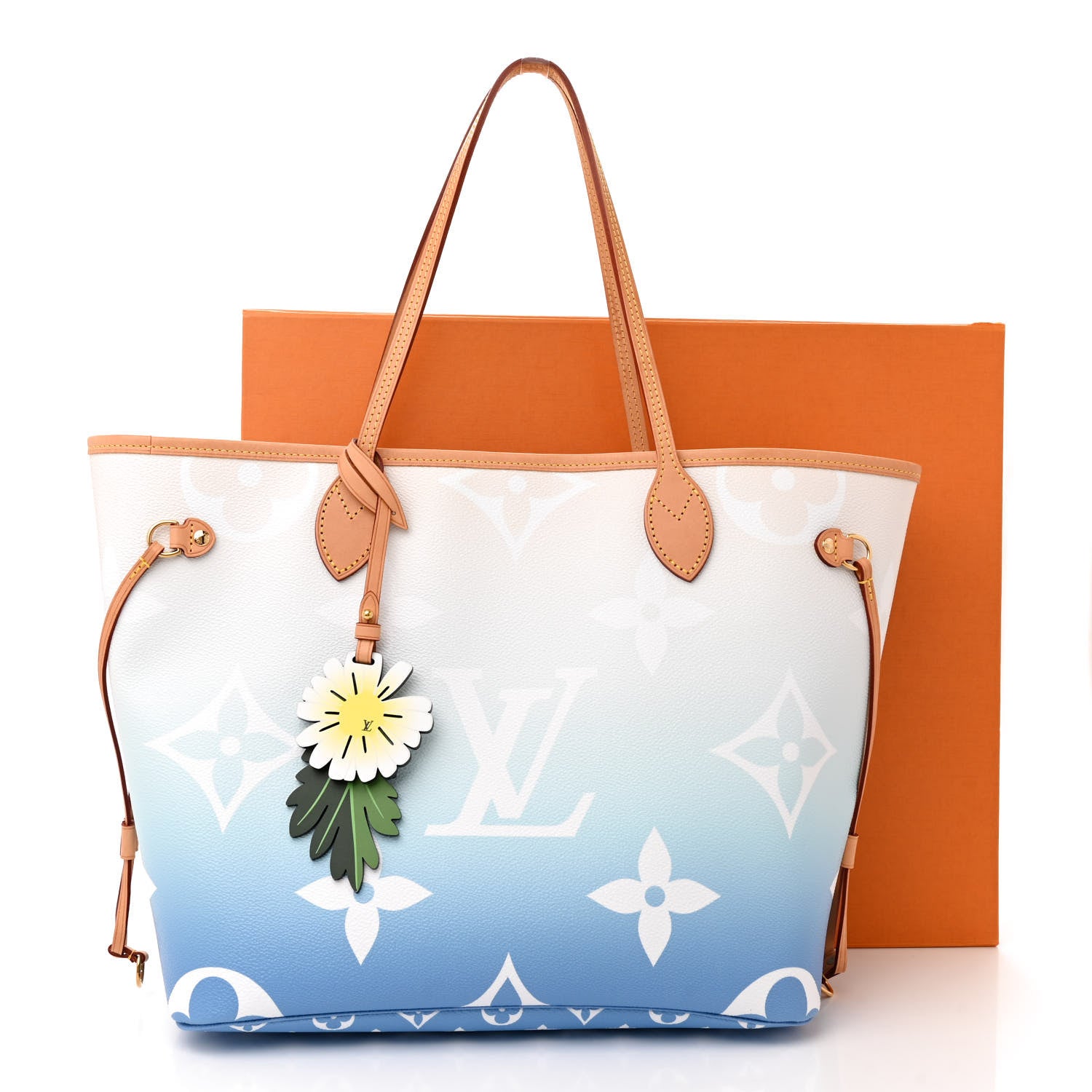 Louis Vuitton Monogram Giant By The Pool Neverfull MM Blue 11 of 11