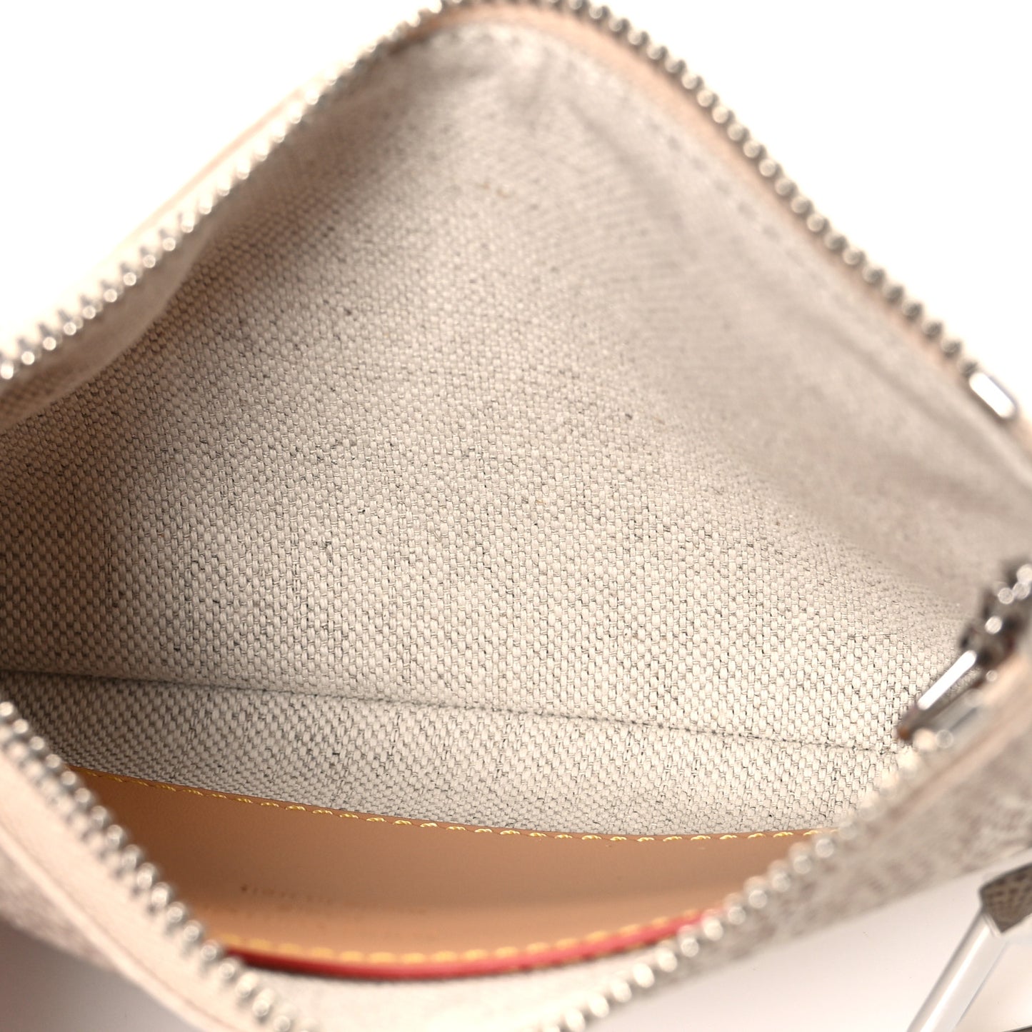 Monogram Heritage Key Pouch S Beige