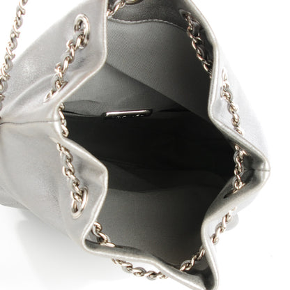 Chanel Metallic Lambskin Quilted Small In Seoul Backpack Silver 5 of 8