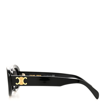 Celine Acetate Triomphe 01 Sunglasses CL 40194U Black 3 of 9