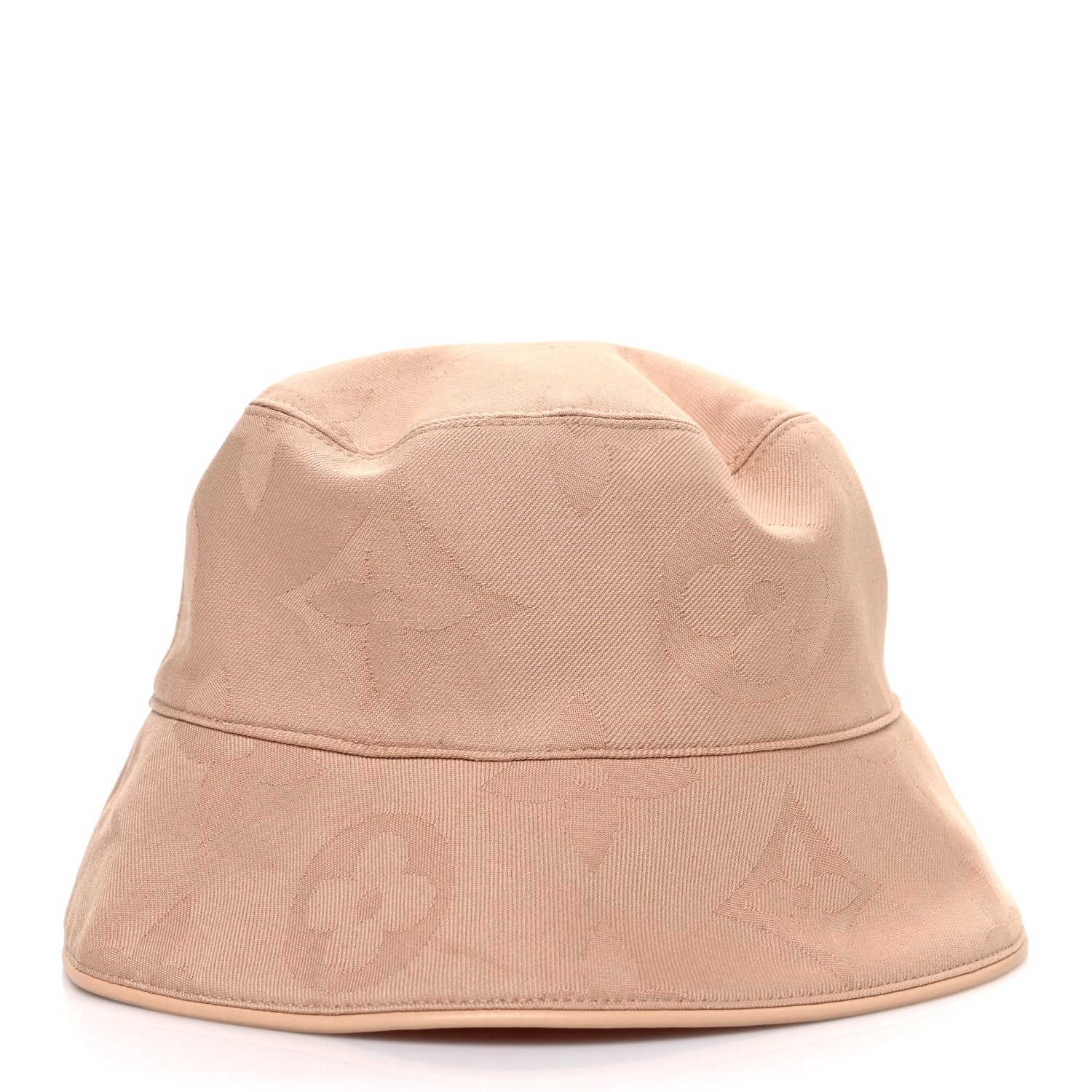 Louis Vuitton Cotton Monogram Flower Tile Reversible Bucket Hat M Beige 11 of 13