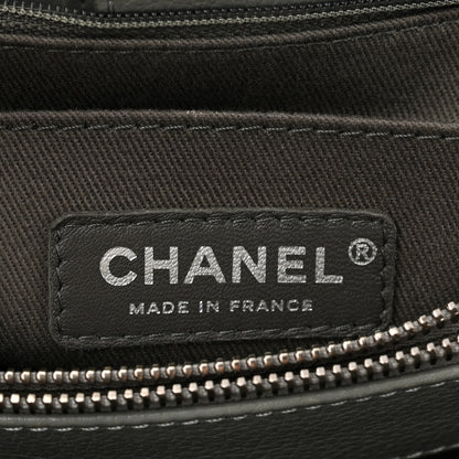 Chanel Grained Calfskin Small Neo Executive Shopper Tote Grey 6 of 14