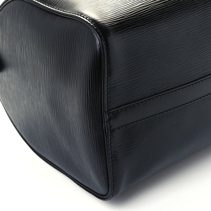 Louis Vuitton Epi Speedy 30 Black 10 of 12