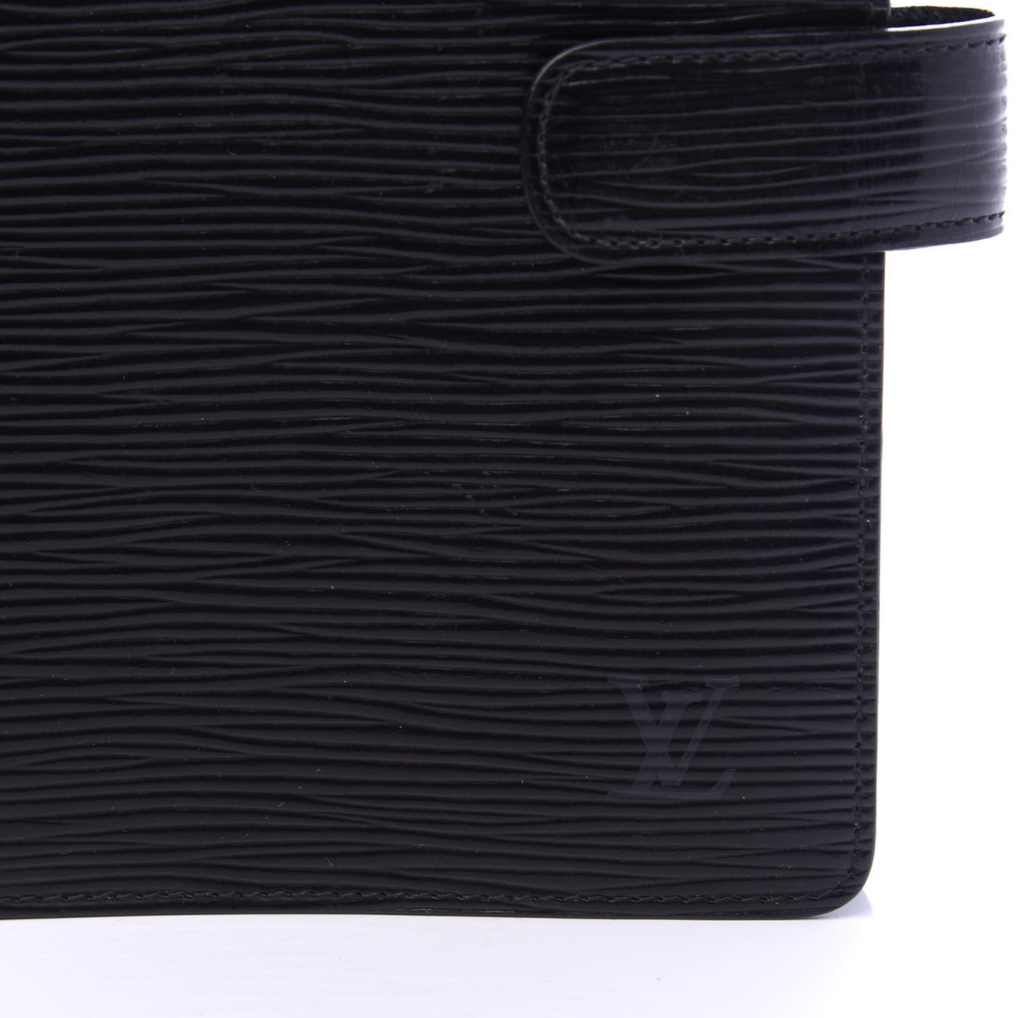 Epi Medium Ring Agenda Cover Black