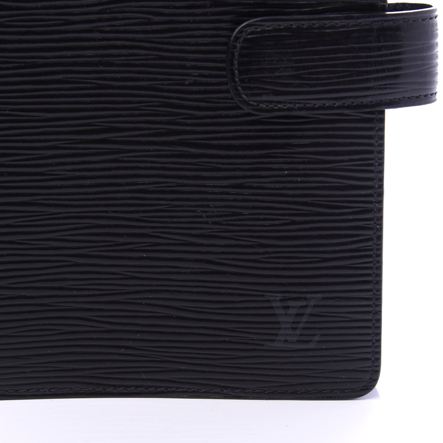 Louis Vuitton Epi Medium Ring Agenda Cover Black 9 of 10