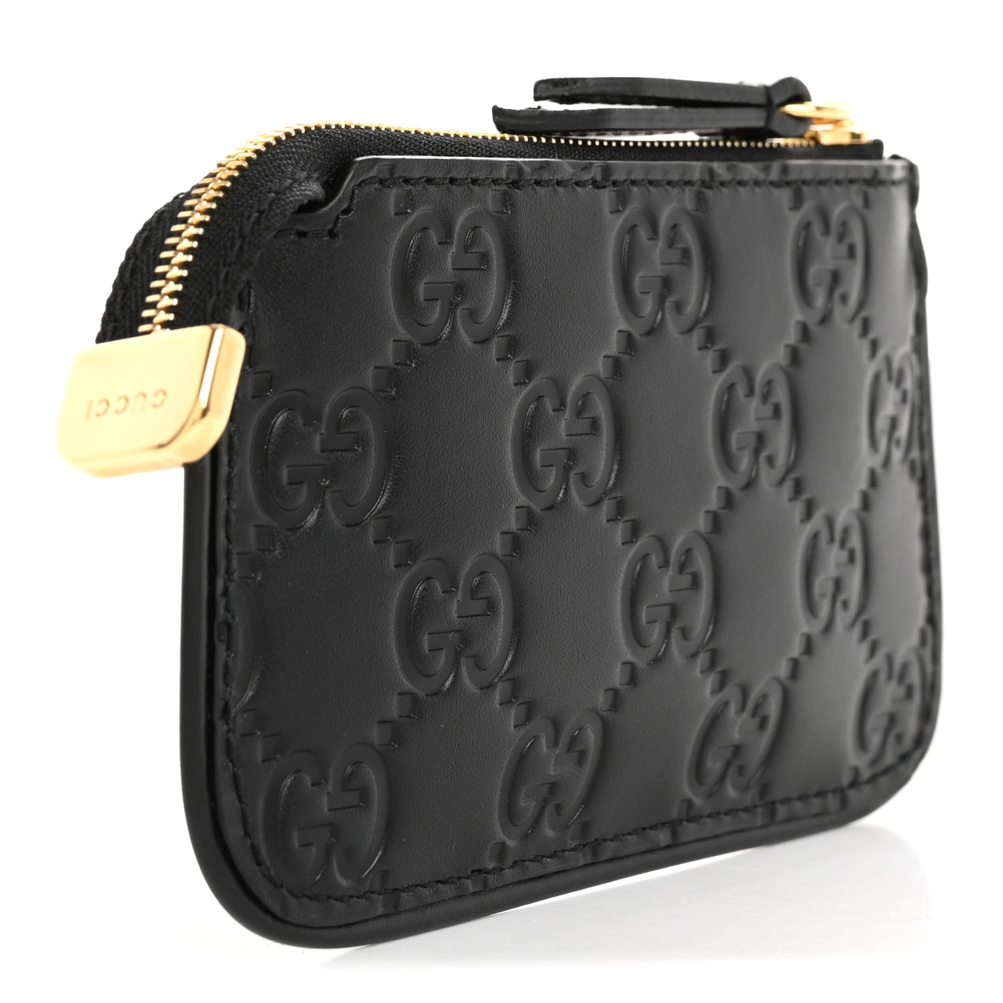 Guccissima Key Case Black