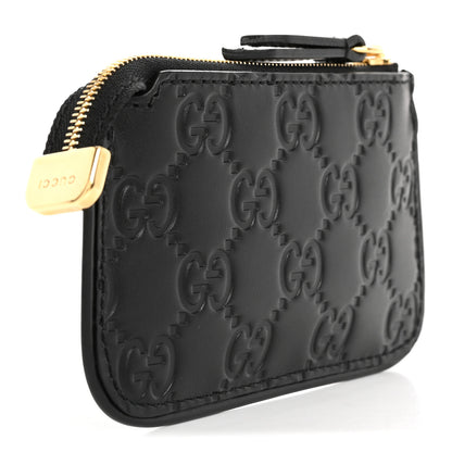 Gucci Guccissima Key Case Black 3 of 10