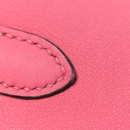 Hermes Swift Kelly Cut Clutch Pochette Rose Azalee 14 of 15