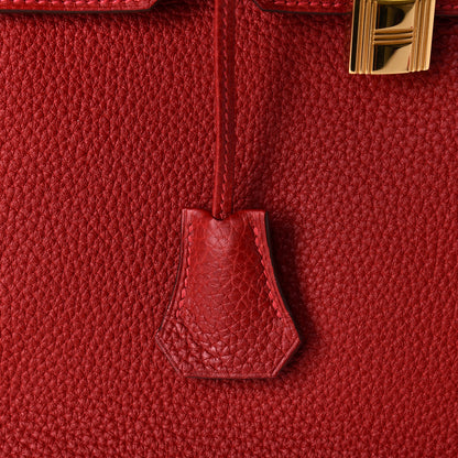 Hermes Togo Birkin 30 Rouge Casaque 7 of 30