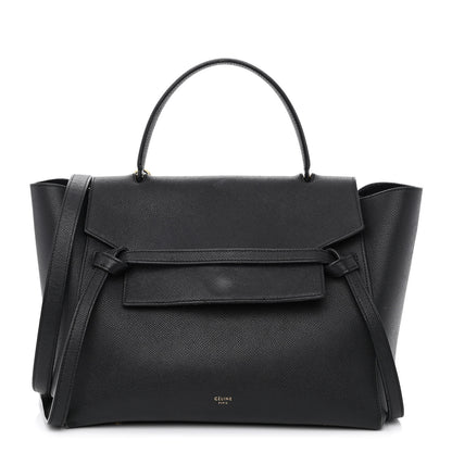 Celine Grained Calfskin Mini Belt Bag Black 1 of 15