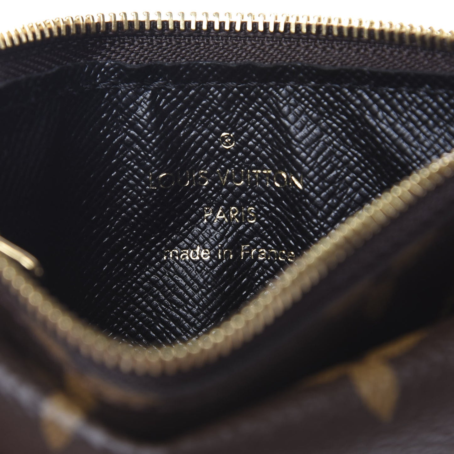 Monogram Recto Verso Card Holder Black