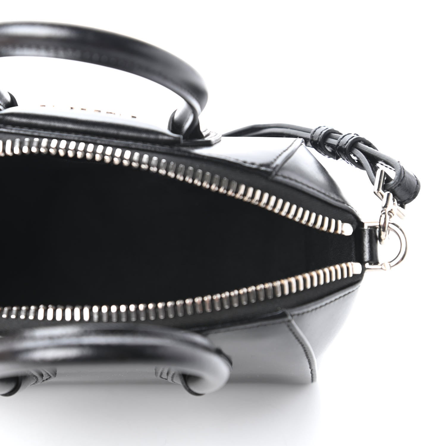 Givenchy Shiny Lord Calfskin Mini Antigona Black 5 of 10
