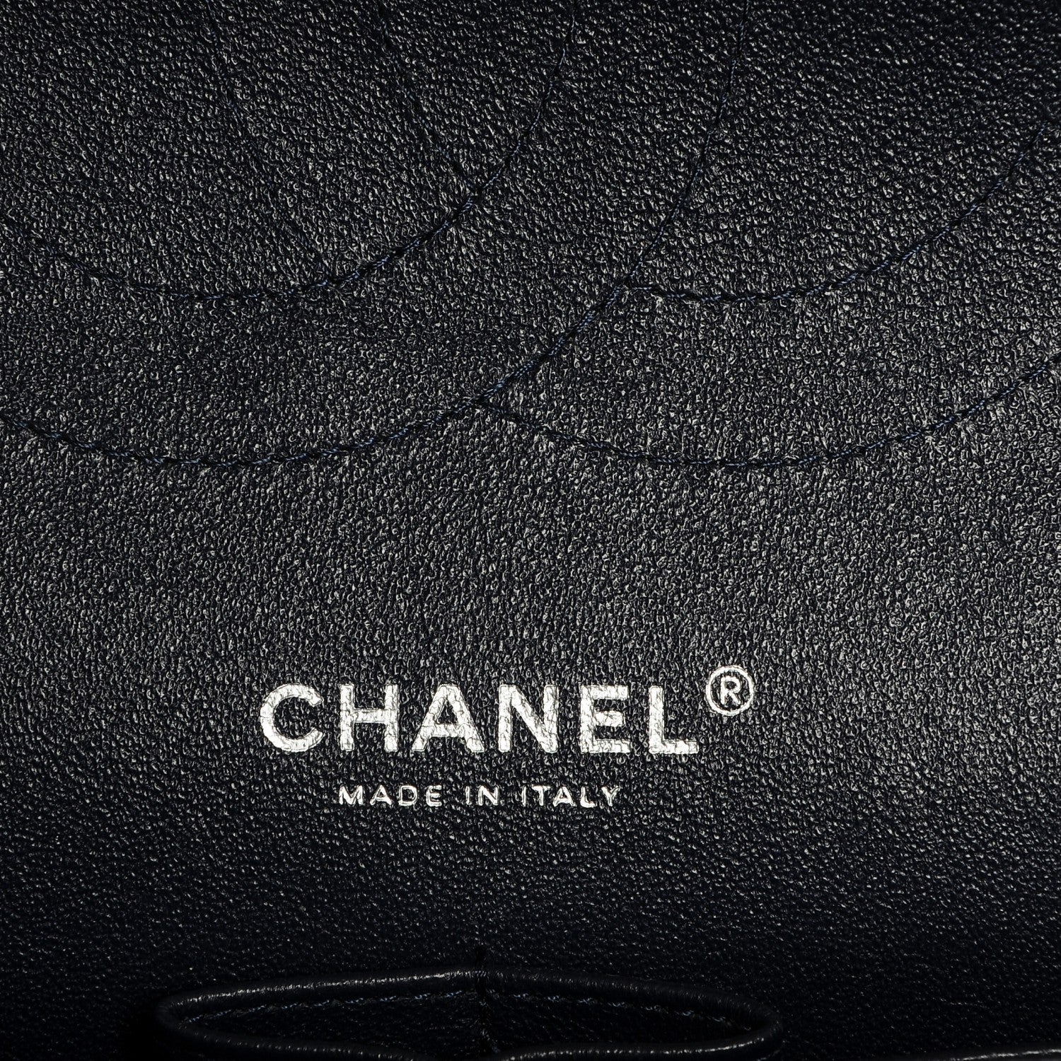 Chanel Caviar Quilted Jumbo Double Flap Navy Blue 5 of 7