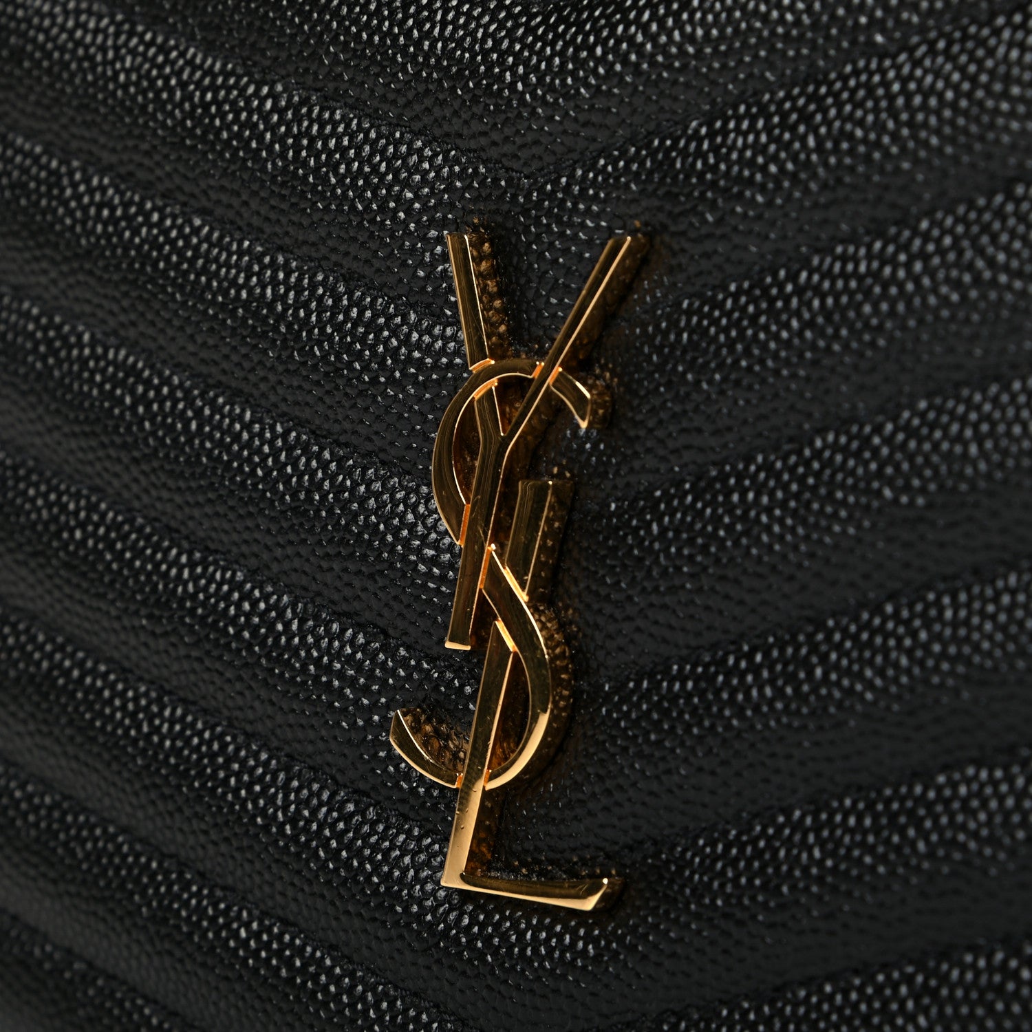 Saint Laurent Grain De Poudre Matelasse Monogram Mini Lou Camera Bag Black 5 of 5