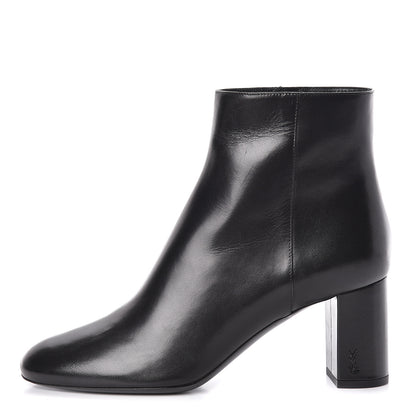 Saint Laurent Nappa Loulou Ankle Zip Boot 39.5 Black 1 of 10