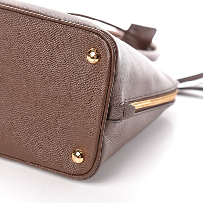 Prada Saffiano Lux Medium Promenade Tote Cacao 9 of 10