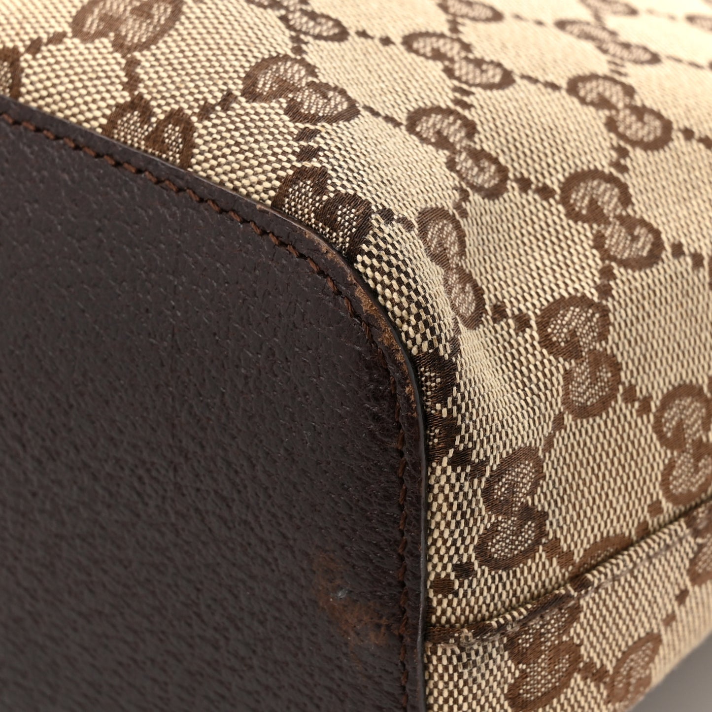 Monogram Shoulder Bag Dark Brown